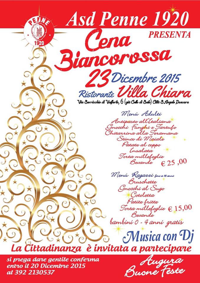 cenabiancorossa